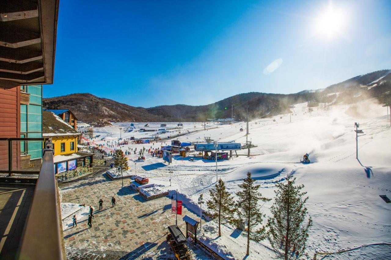 Songhua Lake Qingshan Snow View Apartment Jilin Екстериор снимка